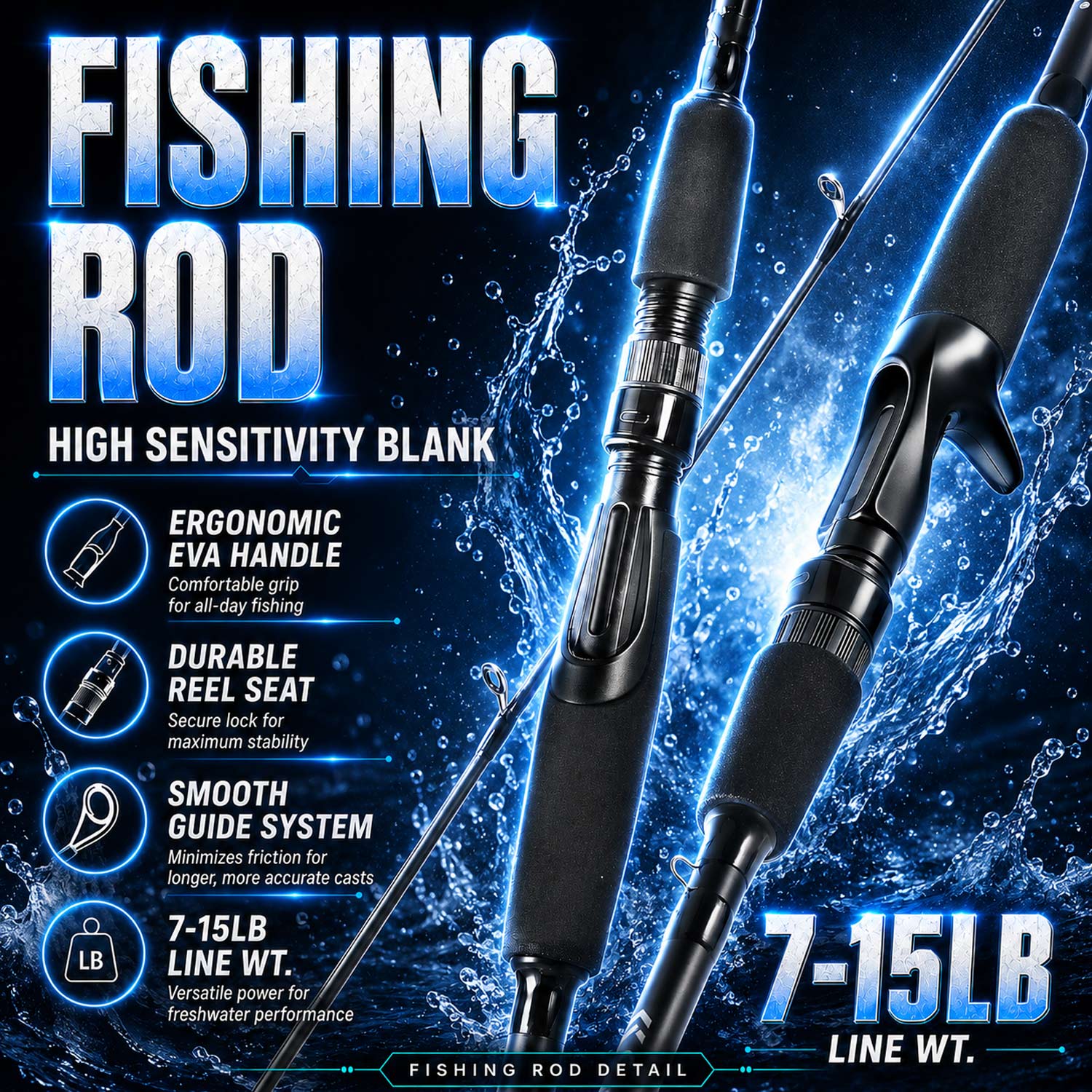 Sougayilang 1.8m Fishing Rod F - огляд і ціна Fishing Boat Fiberglass