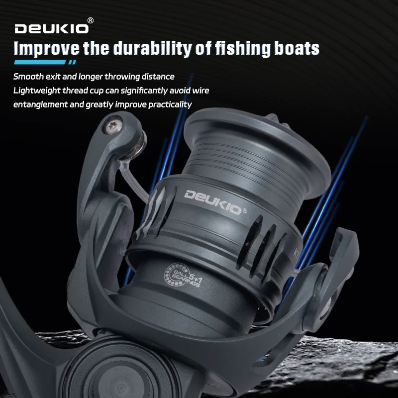 DEUKIO Lightweight Spinning Re - огляд і ціна Kastking Reel Zephyr
