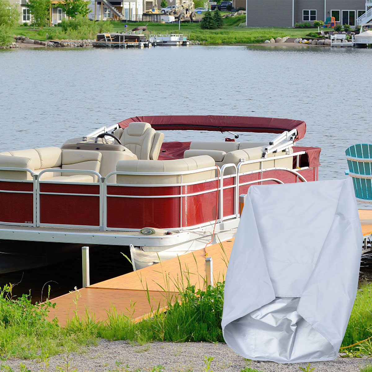 Boat Seat Cover White Oxford F - огляд і ціна Fishing Boat Seat